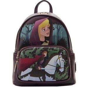 Loungefly Disney Sleeping Beauty Aurora Scene Mini Backpack NWT​